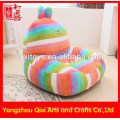 Paño de peluche de conejo de peluche de conejo en forma de silla de sofá de felpa animal de juguete para niños bebé sofá suave